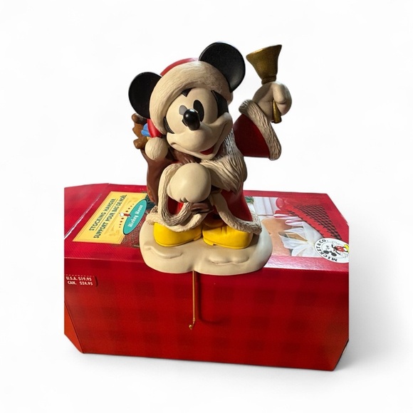 Hallmark Mickey Mouse Holiday Stocking Hanger - Red and White - Picture 3 of 4